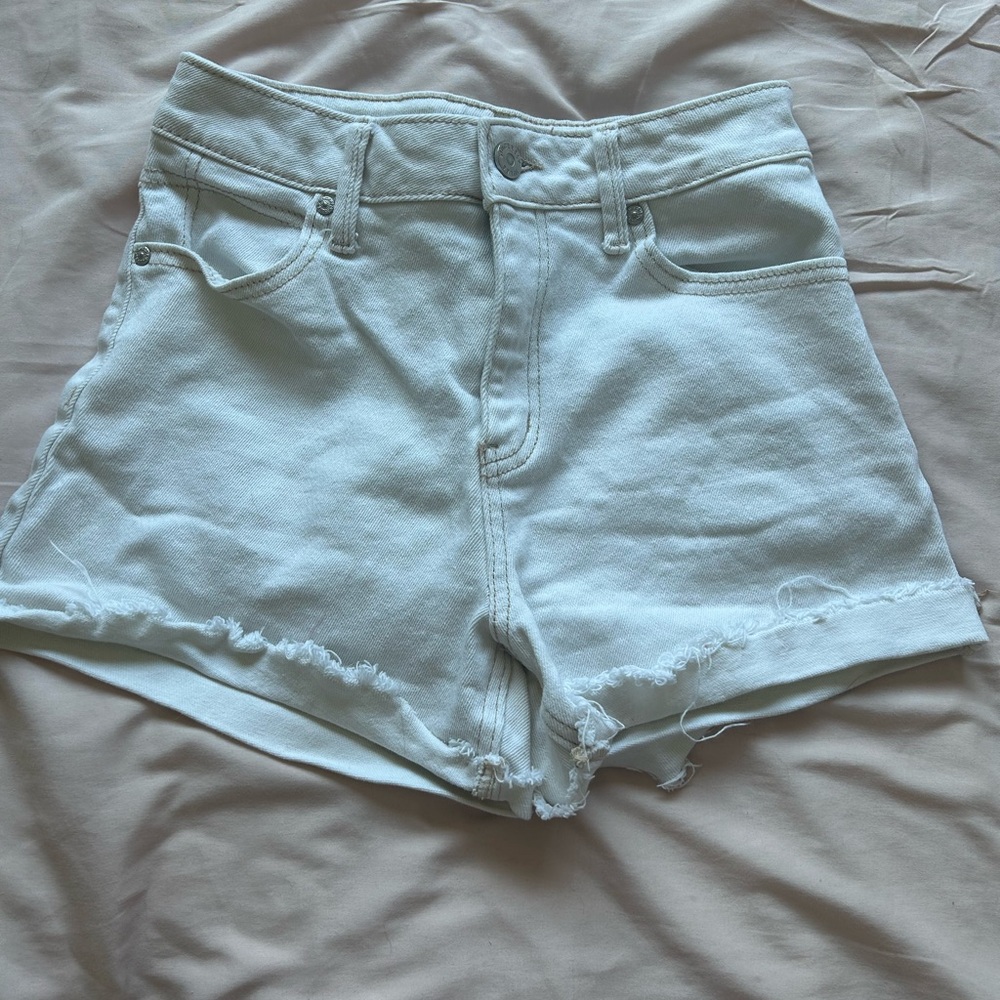 Sincerely Jules Off White size 1 high rise shorts